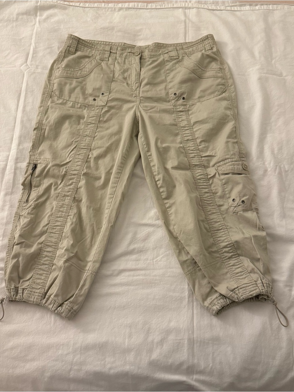 Y2K 2015 Style&Co capri cargos size 14